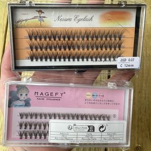 Two sets of false lashes